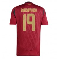 Maglia Calcio Belgio Johan Bakayoko #19 Prima Divisa Europei 2024 Manica Corta